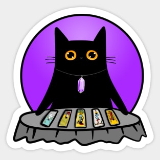 Tarot Cat Sticker